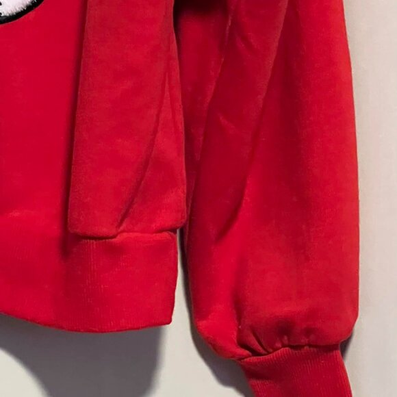 Coca-Cola Polar Bear Cropped Red Hoodie Size XS - Picture 11 of 11